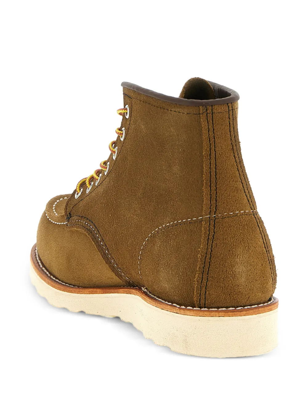  Red Wing Shoes Contrasting Stitching Leather Boots - Brown 