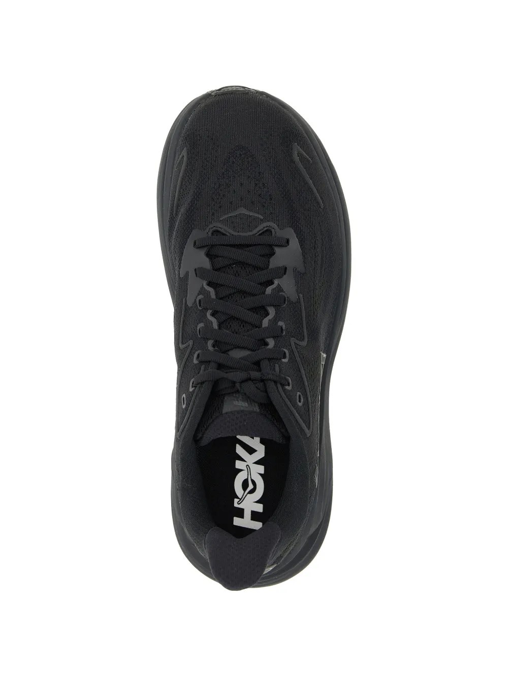 HOKA Ademende hardloopsneakers met jacquard Zwart