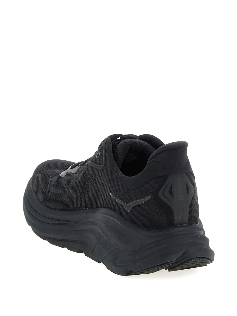 HOKA Ademende hardloopsneakers met jacquard Zwart