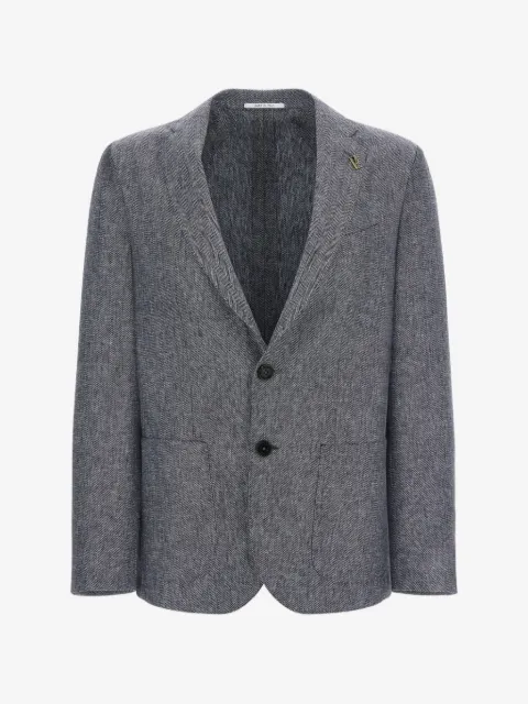 Pal Zileri blazer droit à motif de chevrons