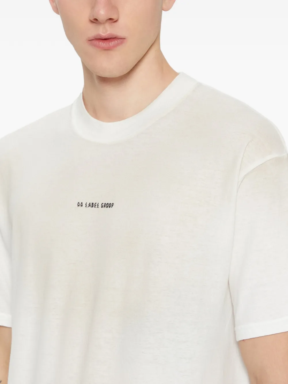 44 LABEL GROUP Jersey T-shirt Beige