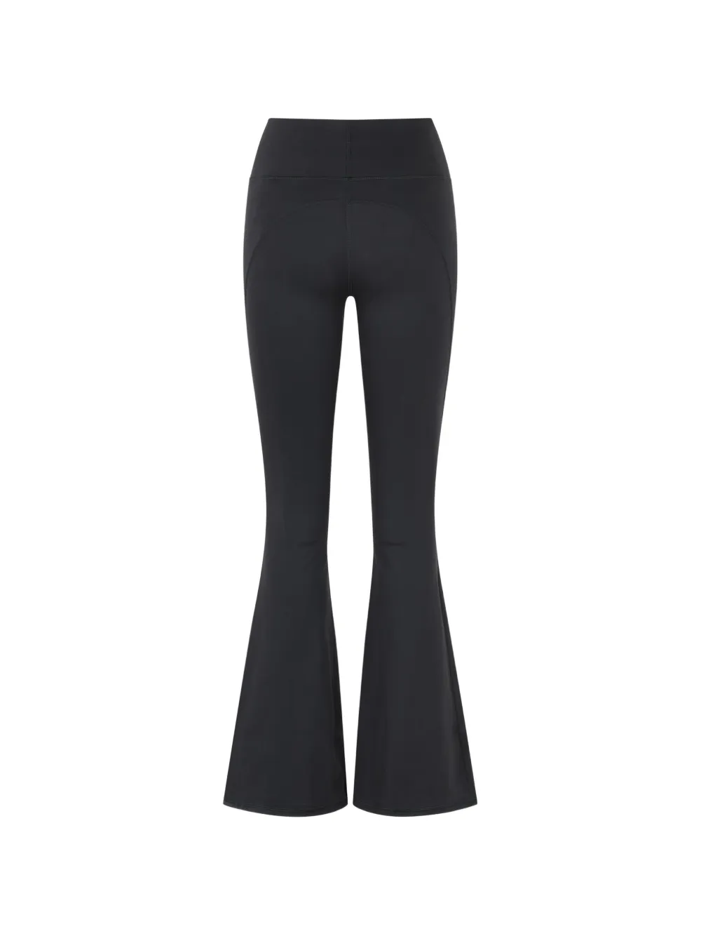 adidas by Stella McCartney Flared broek met contrasterende logo Zwart