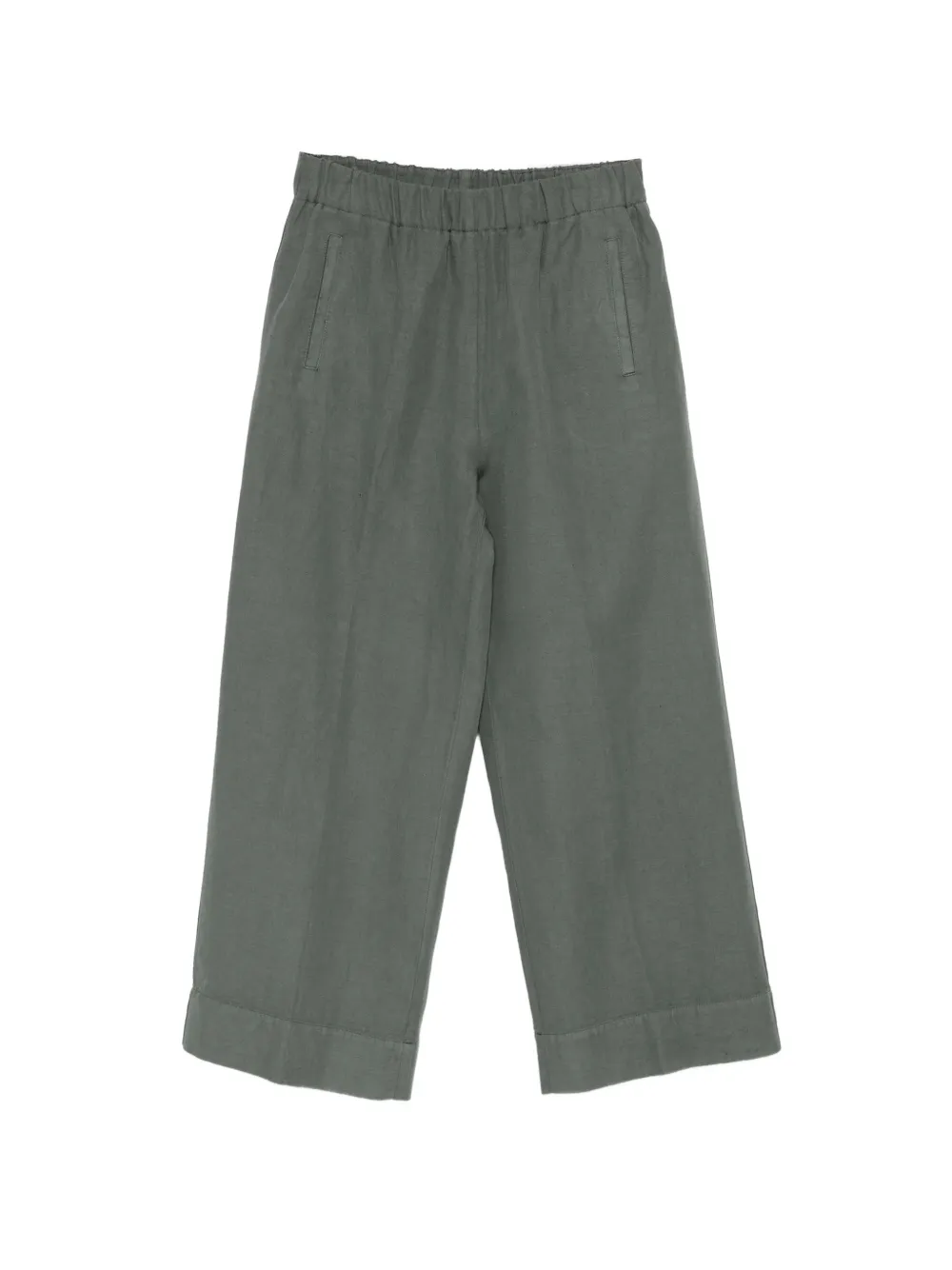 Rosso 35 Elasticated Trousers In Green