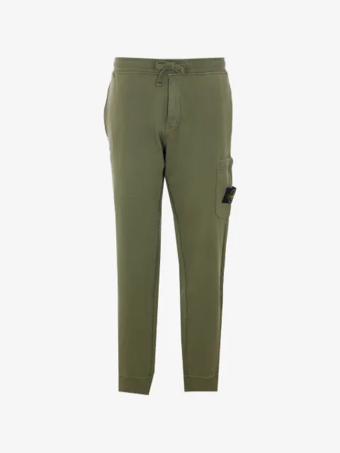 Stone Island pantalon de jogging élastiqué à logo imprimé