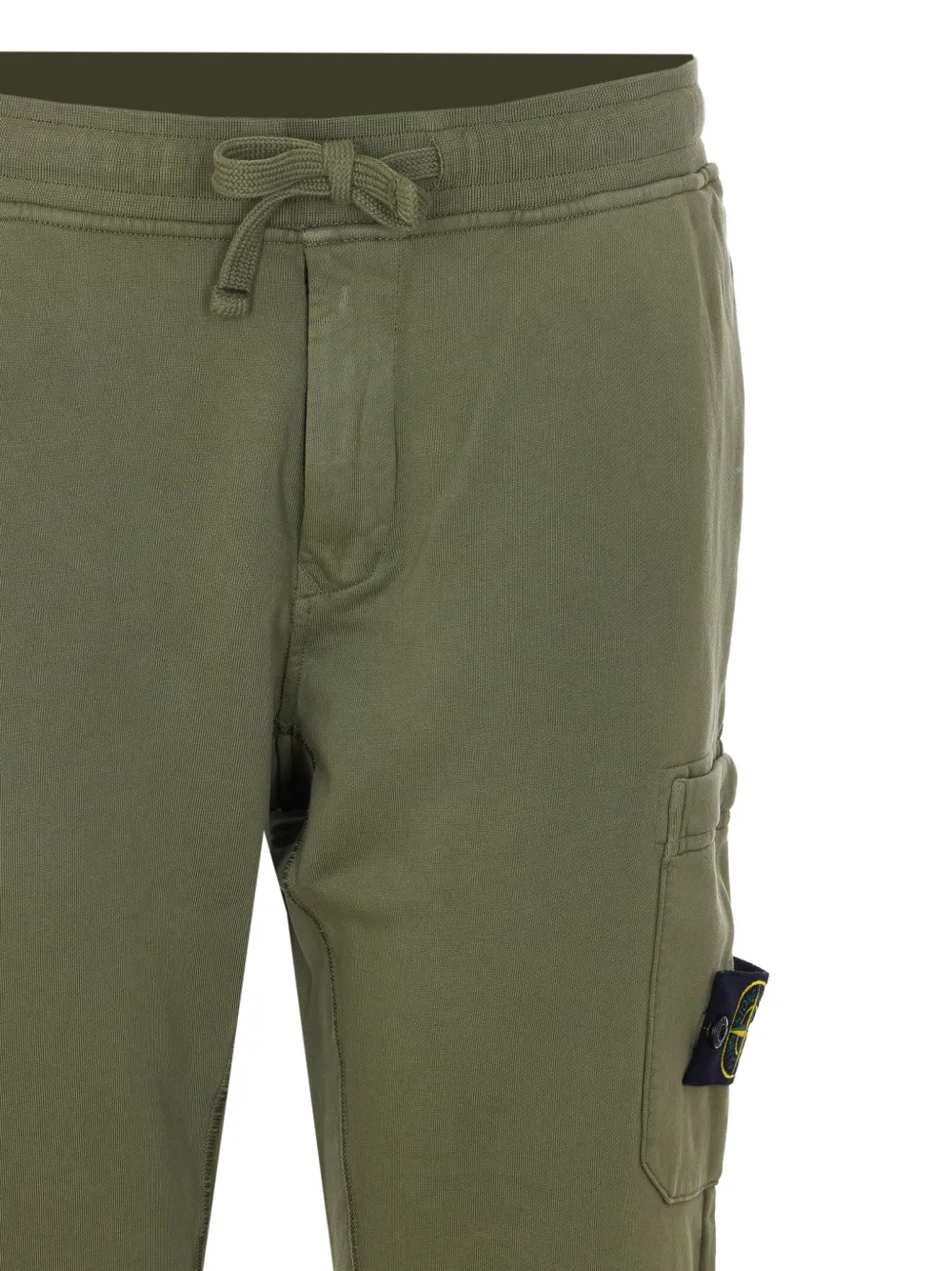 Stone Island Trainingsbroek met elastische patch Groen