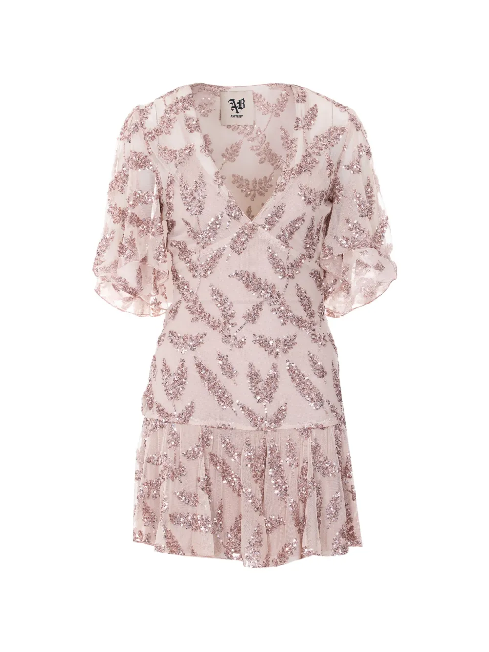 Aniye By sequin-embellished mini dress - Rosa