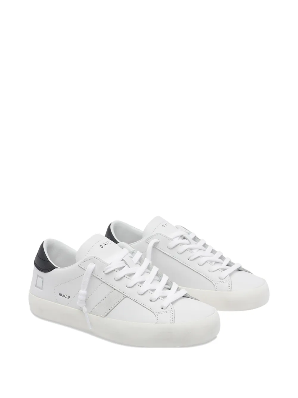 D.A.T.E. Hill leren sneakers Wit