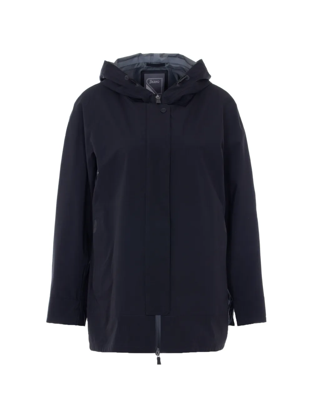 Herno hooded zip jacket - Blu