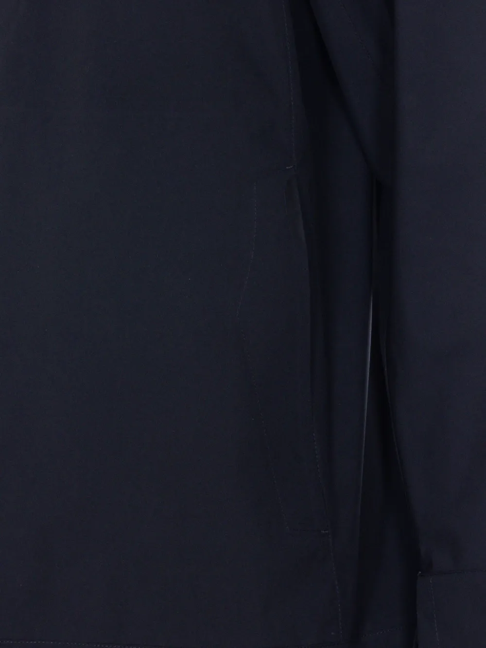 Herno Jack met capuchon en rits Blauw