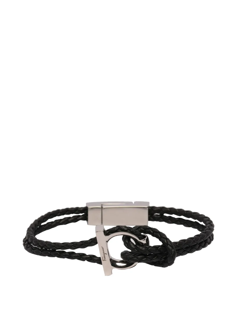 Ferragamo Gancini interlocking bracelet - Argento