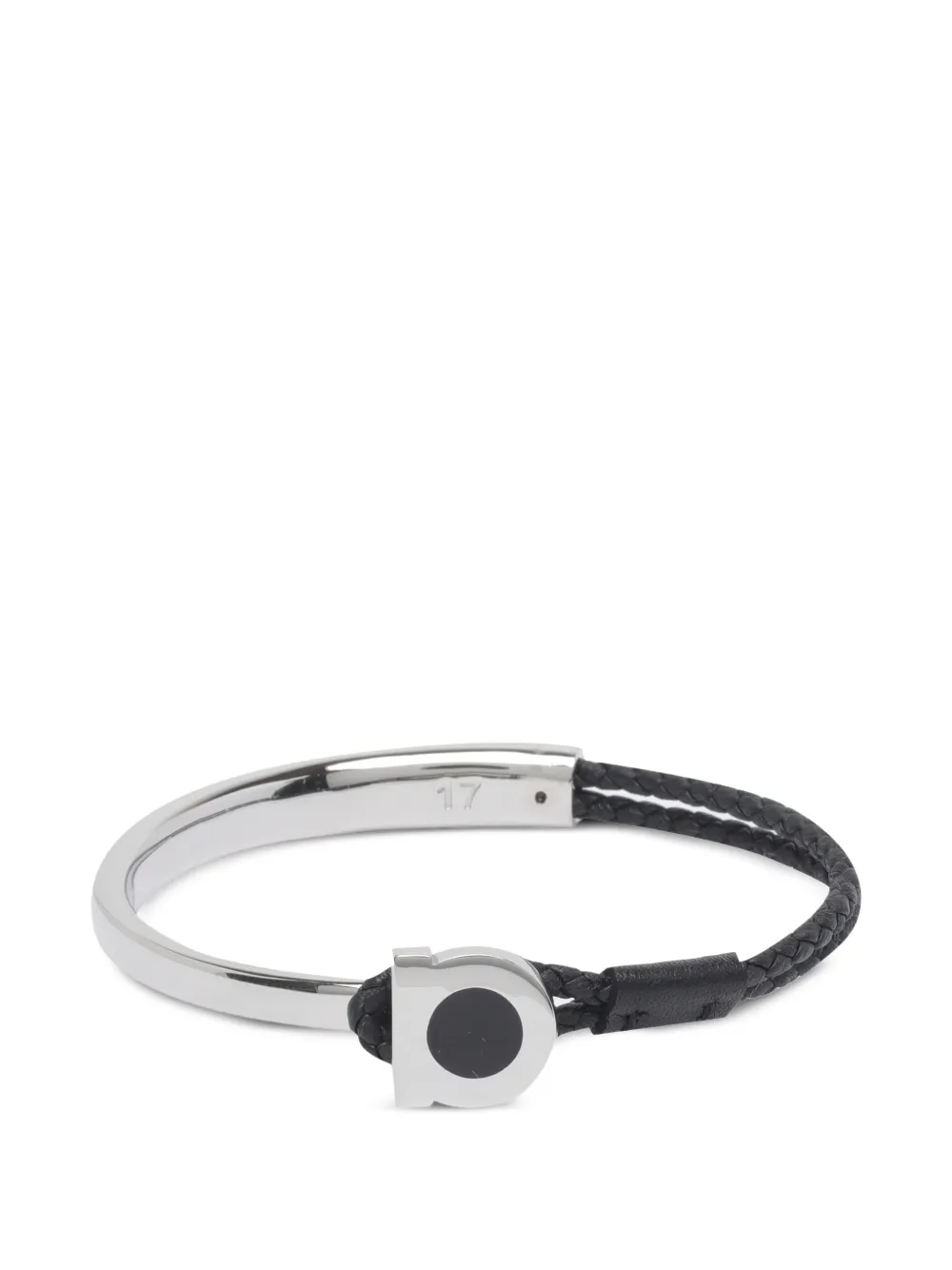 Ferragamo logo closure bracelet - Argento