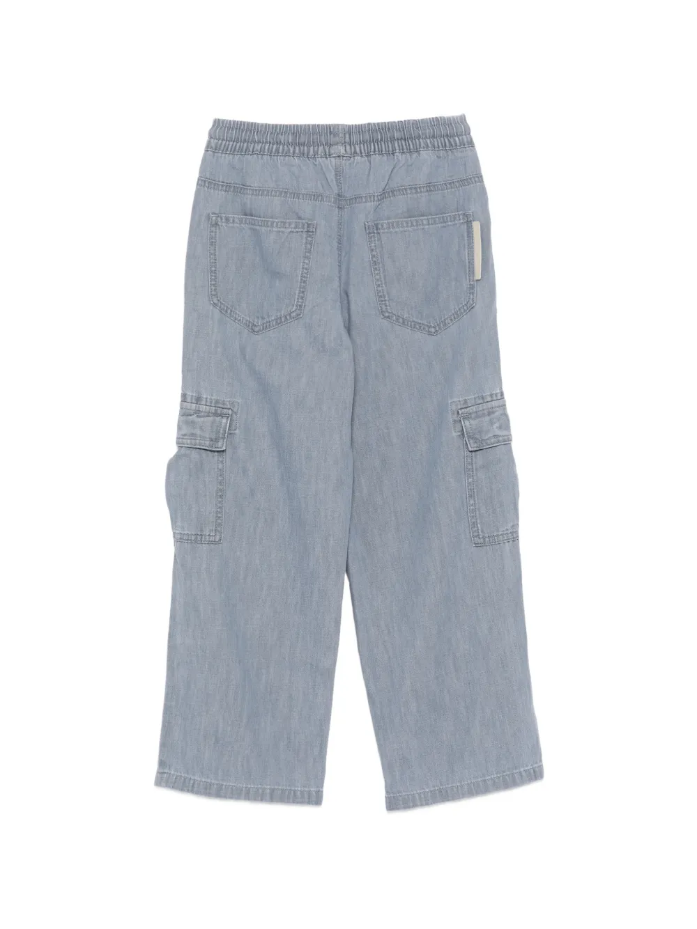 Stella McCartney Kids Broek met trekkoord Blauw