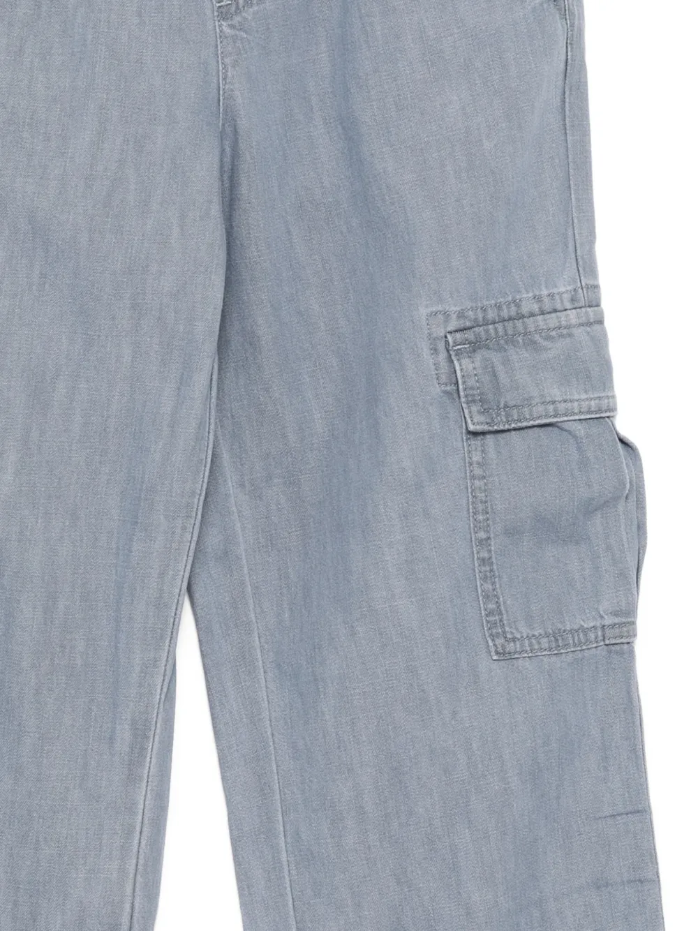 Stella McCartney Kids Broek met trekkoord Blauw