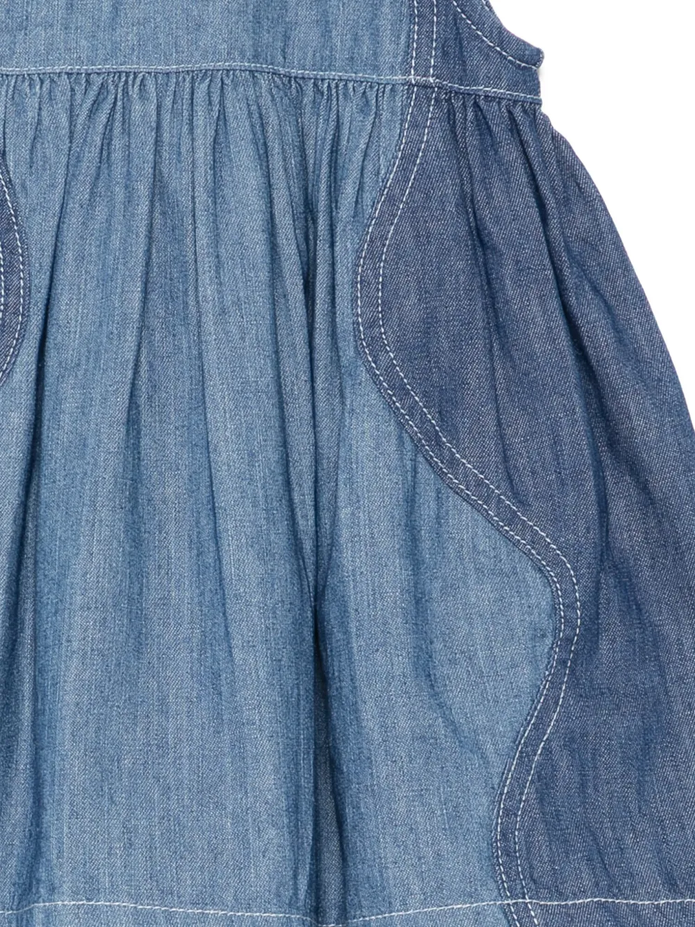 Stella McCartney Kids Spijkerjurk Blauw