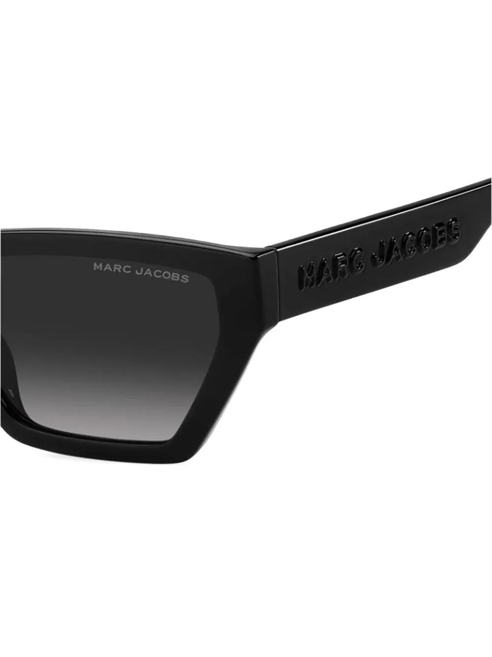 Marc Jacobs Eyewear Zonnebril met geometrisch montuur Zwart