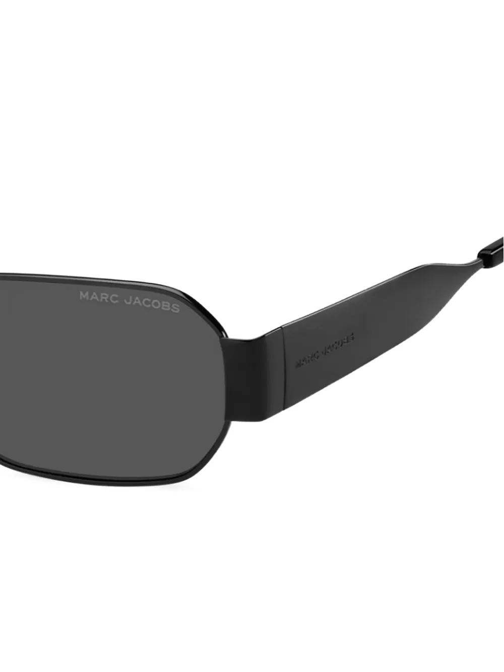 Marc Jacobs Eyewear Zonnebril met geometrisch montuur Zwart