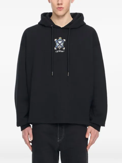 Off-White  Jewel Arrow cotton hoodie