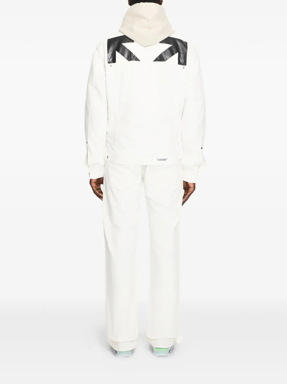  Off-white Half Arrow Slim Relaxed Trousers 