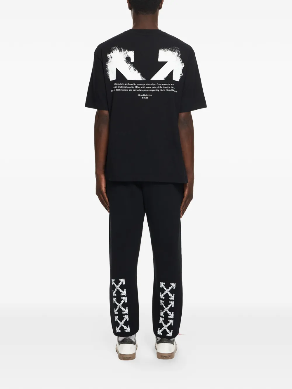  Off-white Heraldic Arrow Cuffed Track Pants 