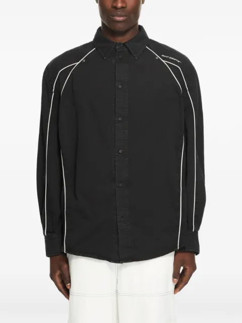 Off-White Owr piped cotton shirt