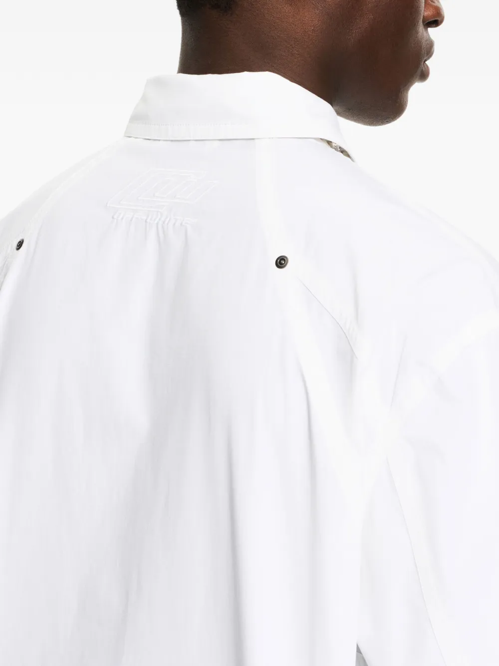 Off-White Owr overhemd met korte mouwen Wit