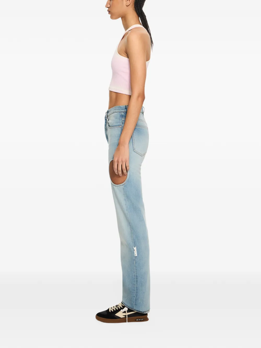 Off-White New Meteor jeans Blauw