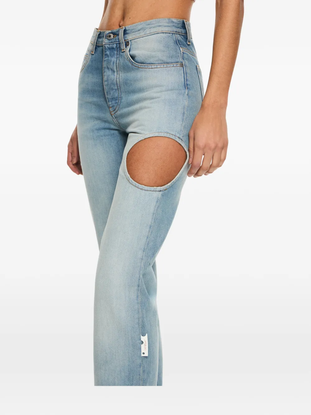 Off-White New Meteor jeans Blauw