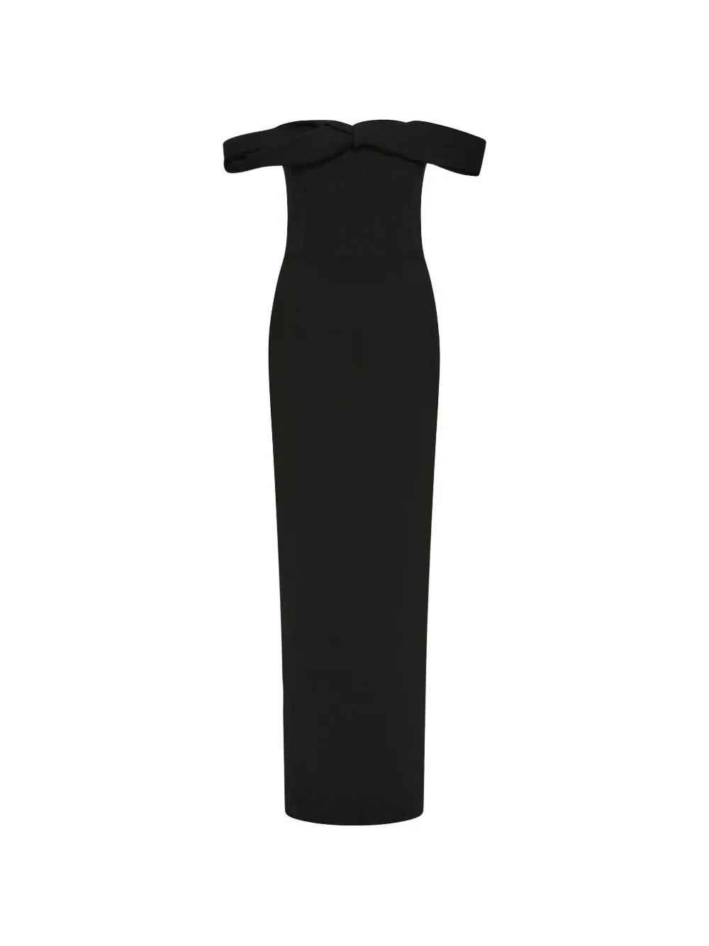 Rachel Gilbert Rydell off-shoulder maxi dress - Nero