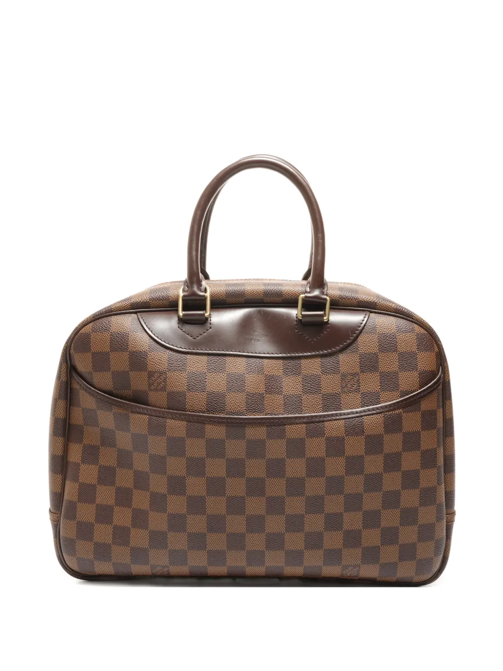 Louis Vuitton Pre-Owned 2000s Deauville Damier Ebène tote bag - Marrone