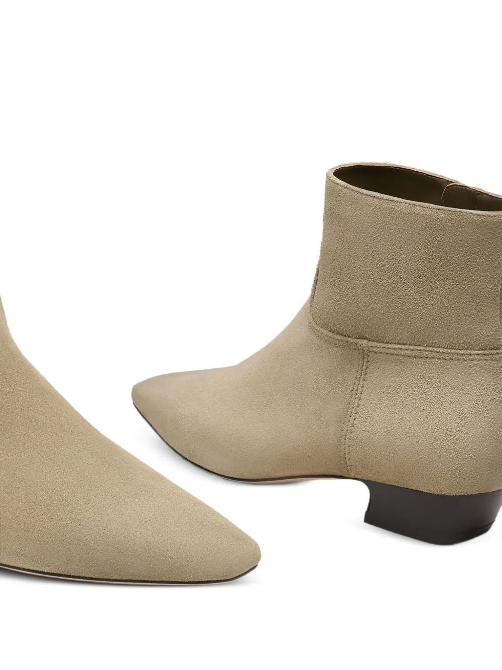 Stuart Weitzman Stassi laarzen met rits Beige