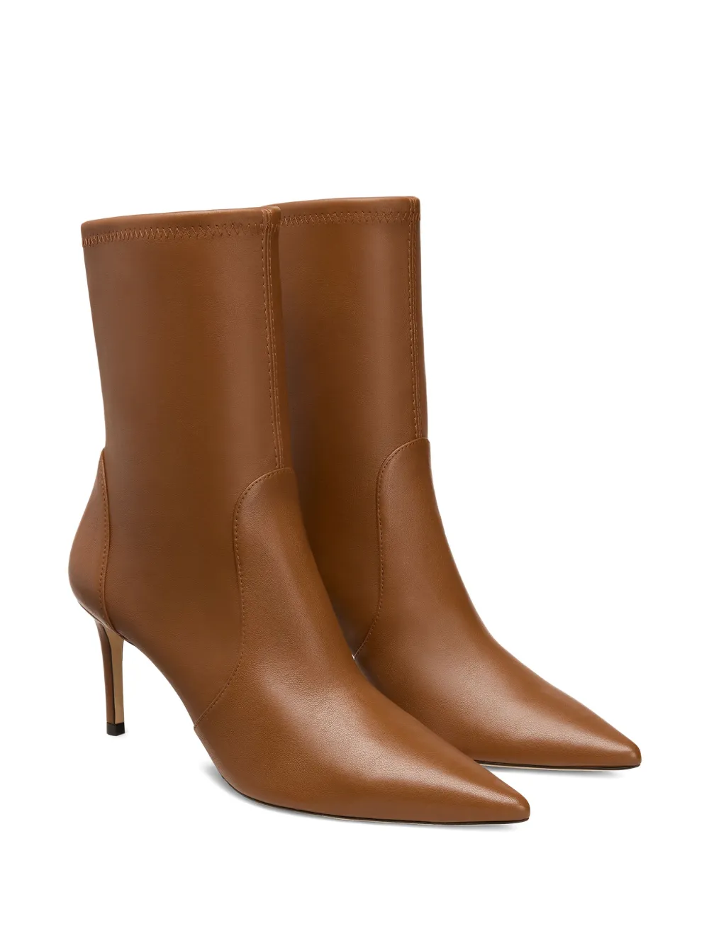 Stuart Weitzman Stuart Power enkellaarzen Bruin