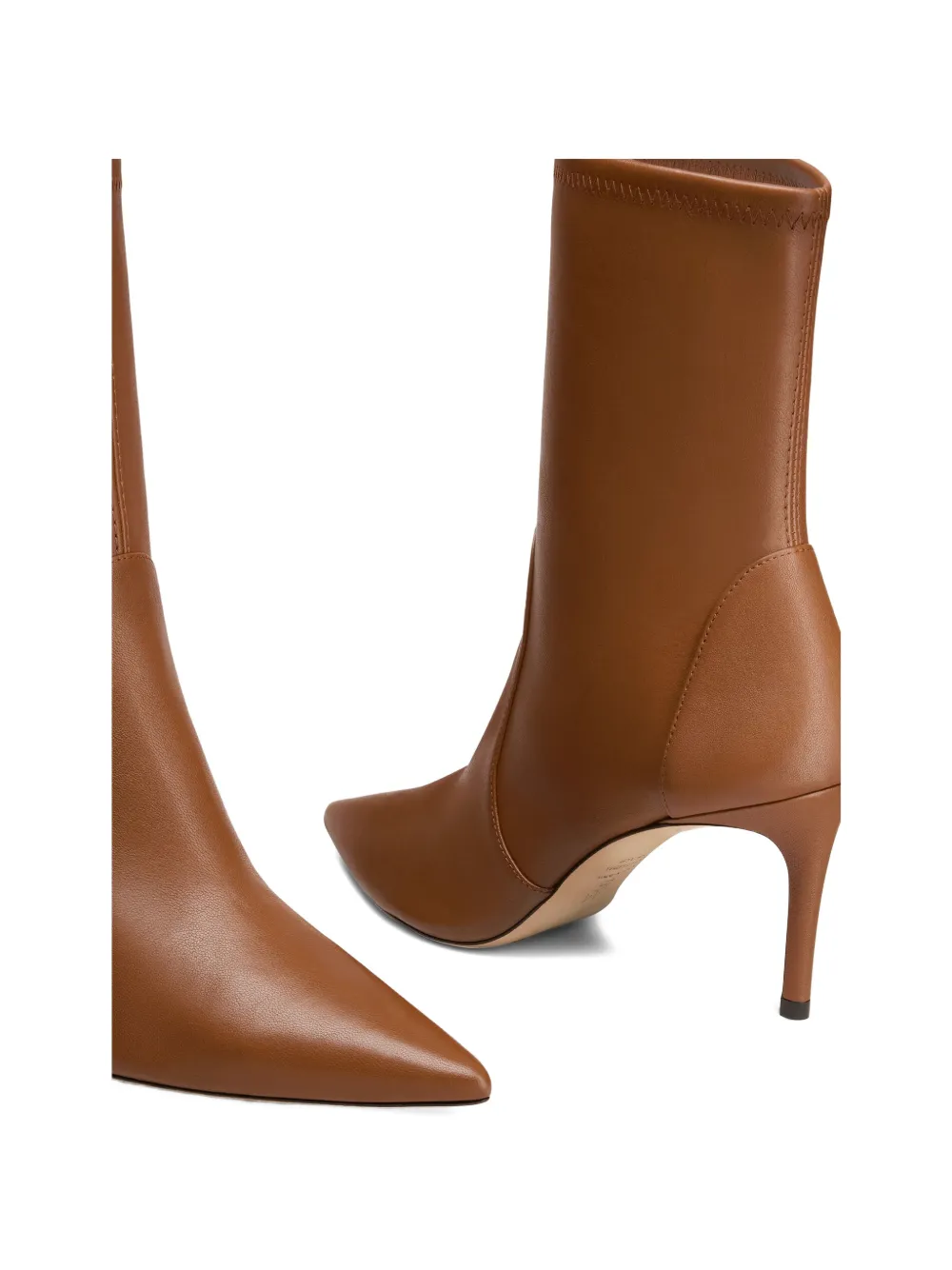 Stuart Weitzman Stuart Power enkellaarzen Bruin