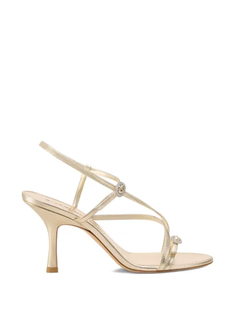 Stuart Weitzman sandalias Kensington Strappy con detalles de cristal