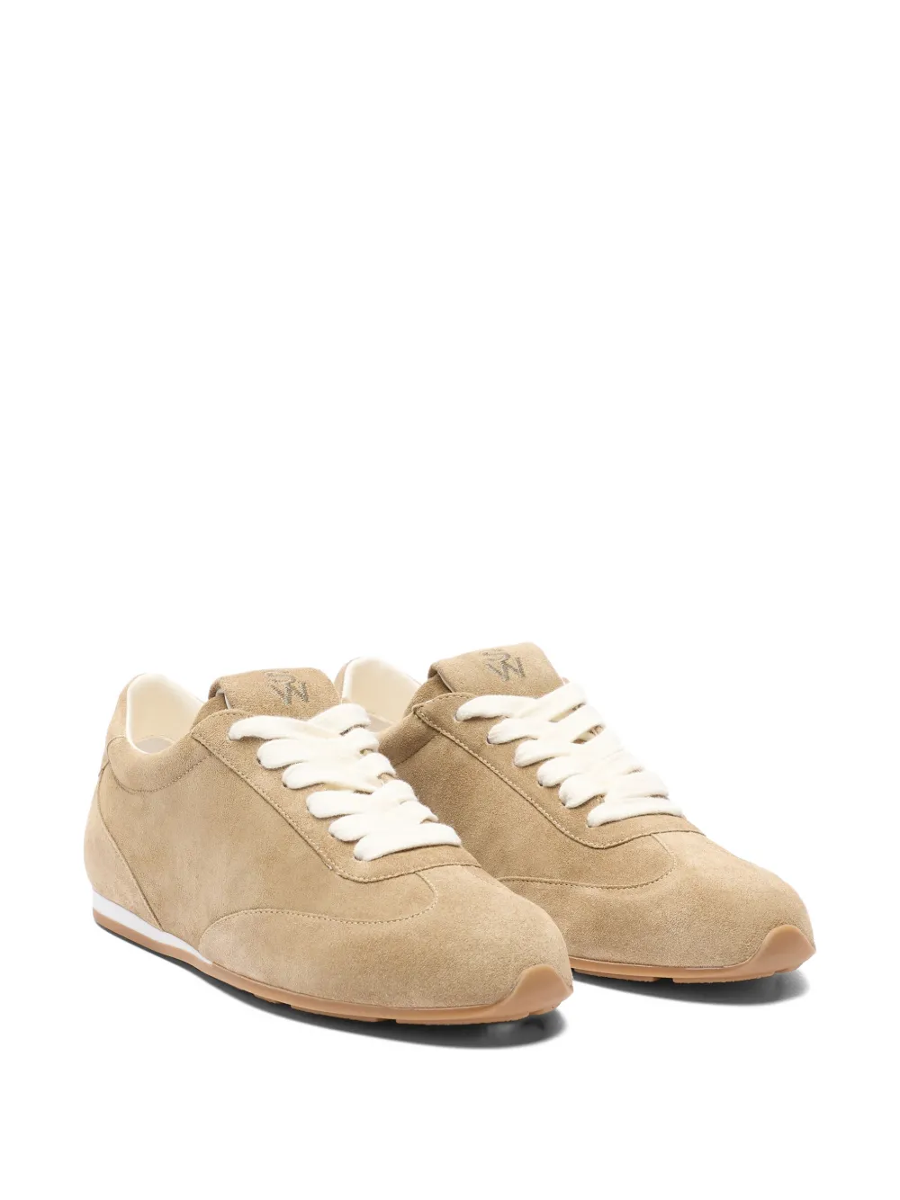 Stuart Weitzman suede sneakers Beige