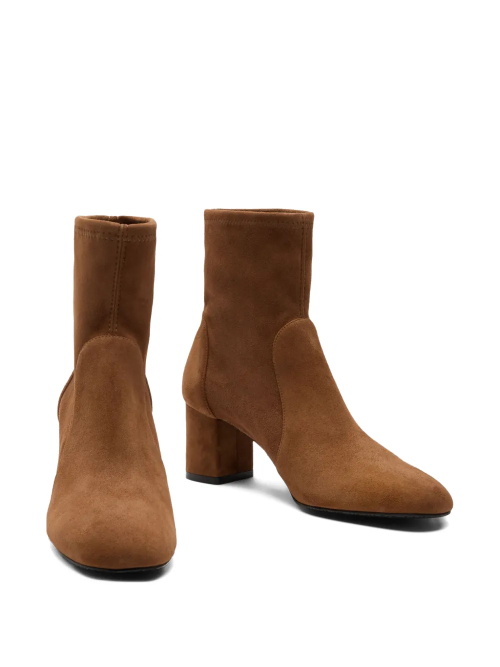 Stuart Weitzman Lucie block-heel boots Bruin