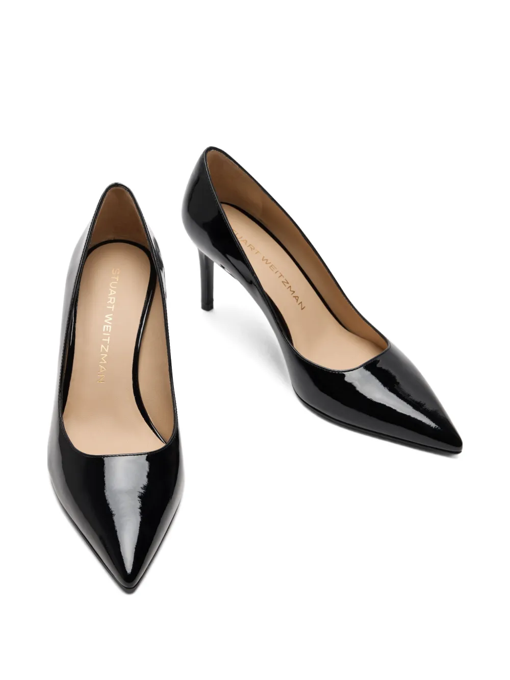 Stuart Weitzman pointed-toe pumps Zwart