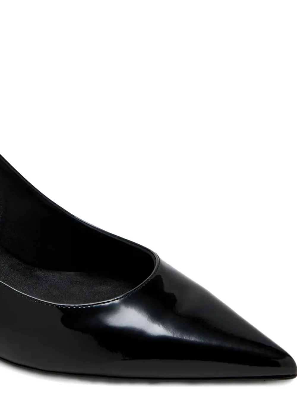 Stuart Weitzman Eva pointed slingback pumps Zwart