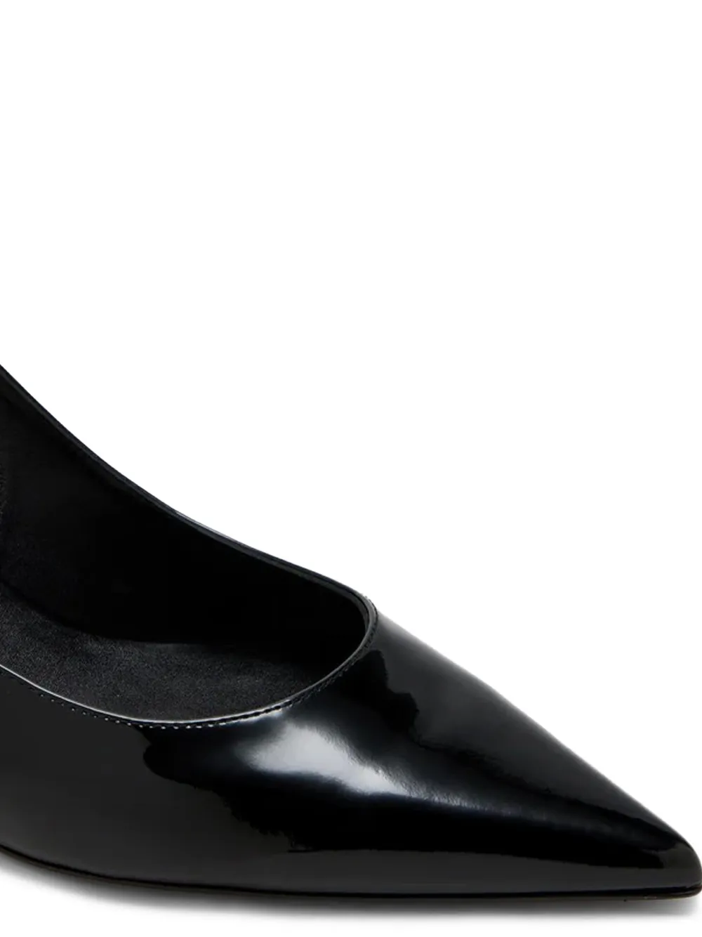 Stuart Weitzman Eva slingback pumps met puntige neus Zwart