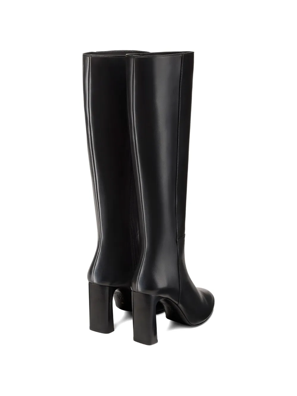 Stuart Weitzman Laarzen met plateauzool en rits Zwart