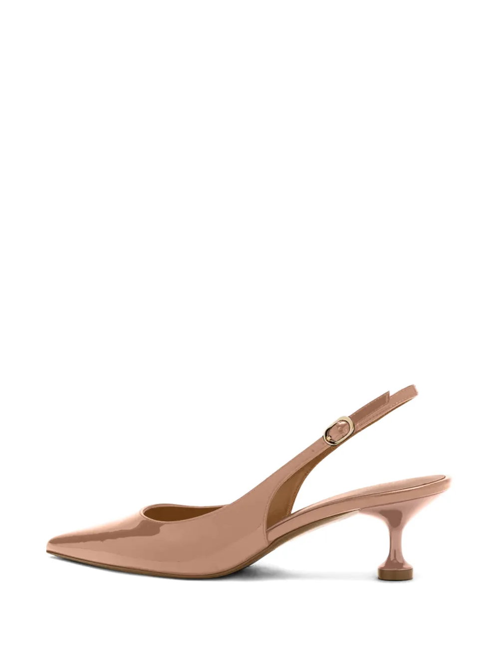 Stuart Weitzman pointed slingback pumps Beige