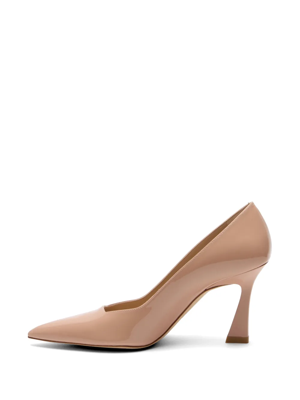 Stuart Weitzman Vinnie pointed-toe pumps Beige