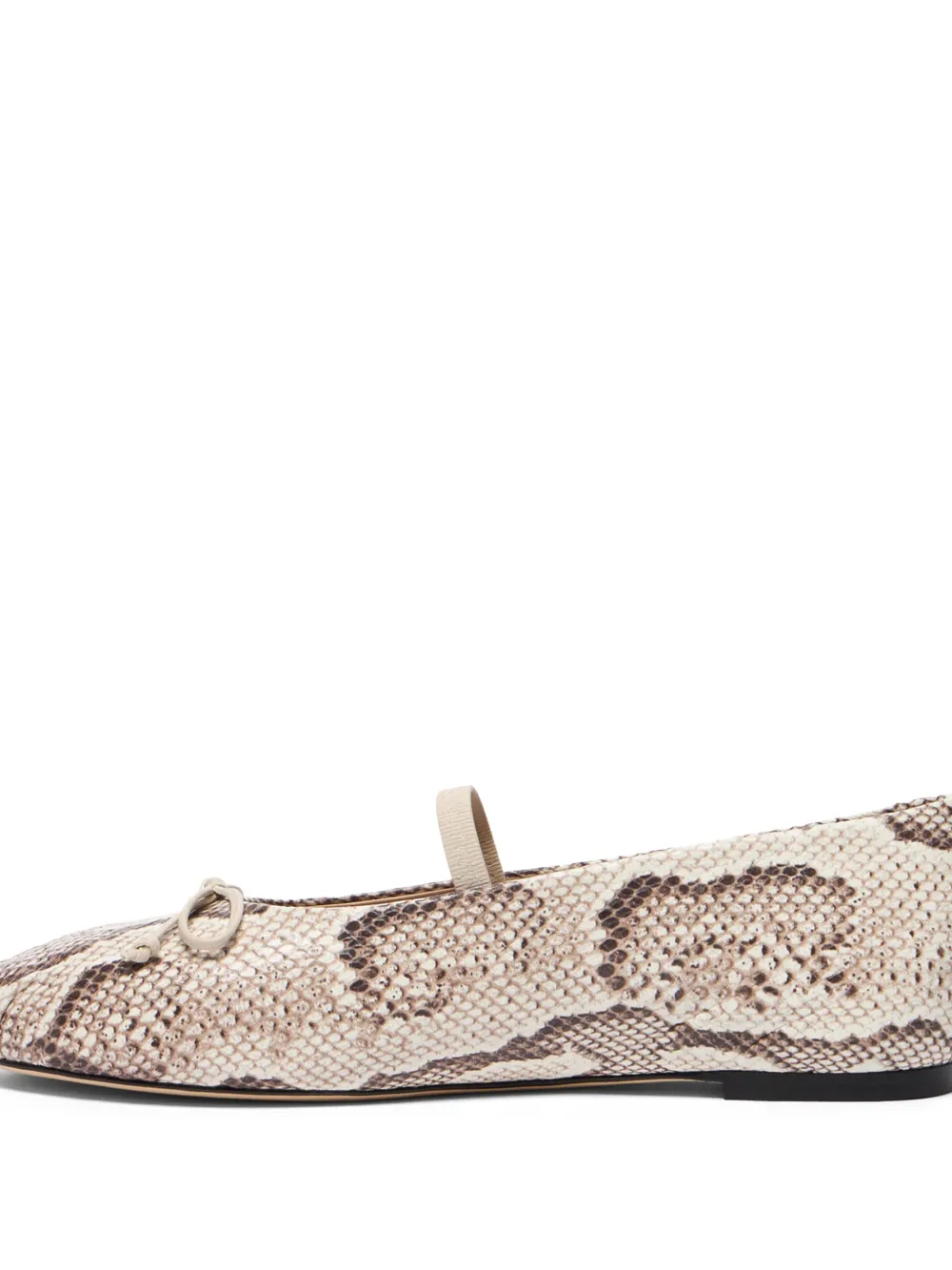 Stuart Weitzman Prima Bow ballet mary jane Beige