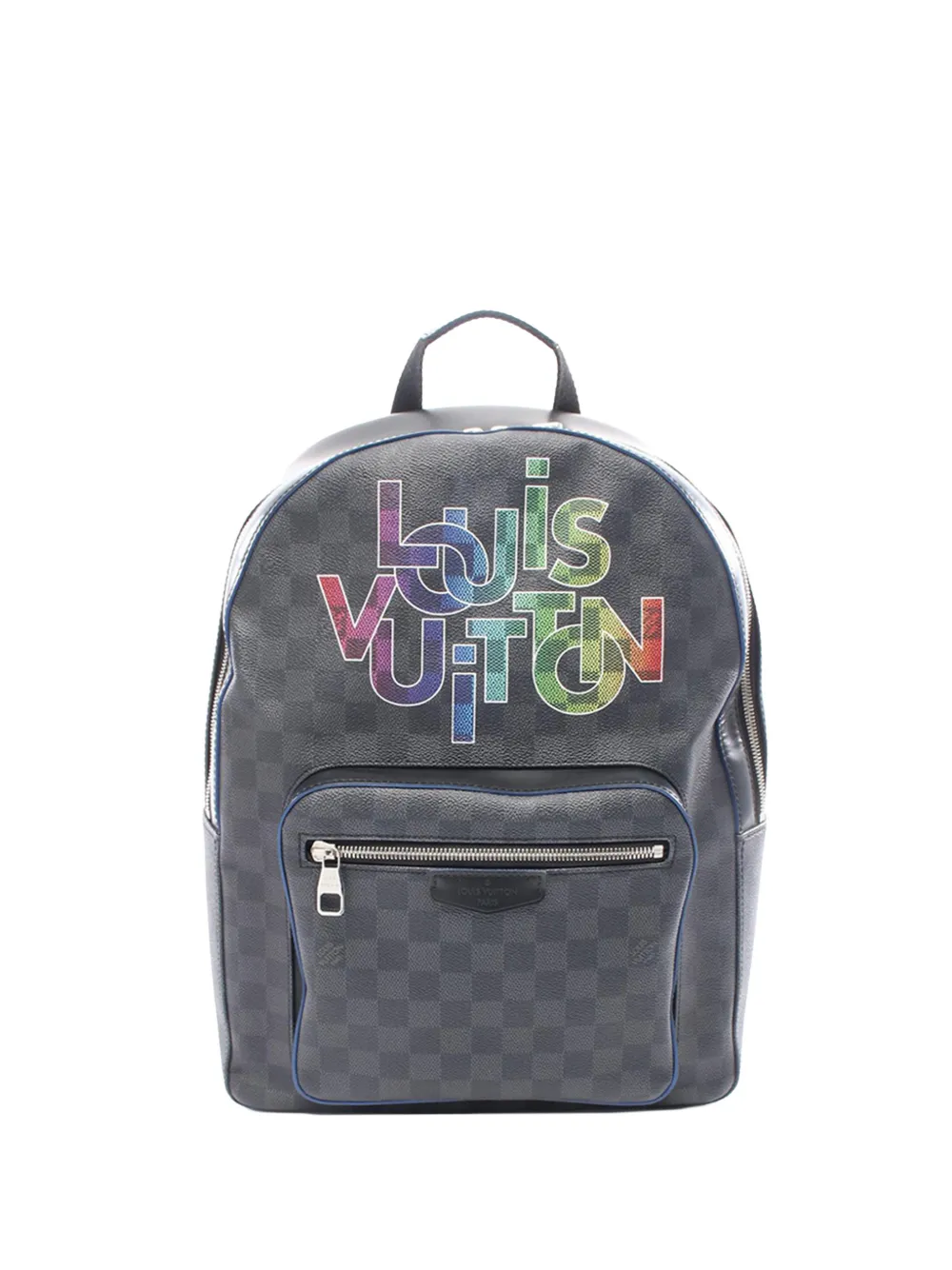 Louis Vuitton Pre-Owned 2019 Limited Edition Damier Graphite Logo Rainbow Josh backpack - Nero