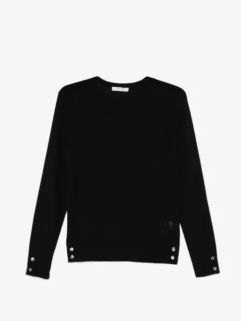 IVORY PARIS suéter con cuello redondo y botones