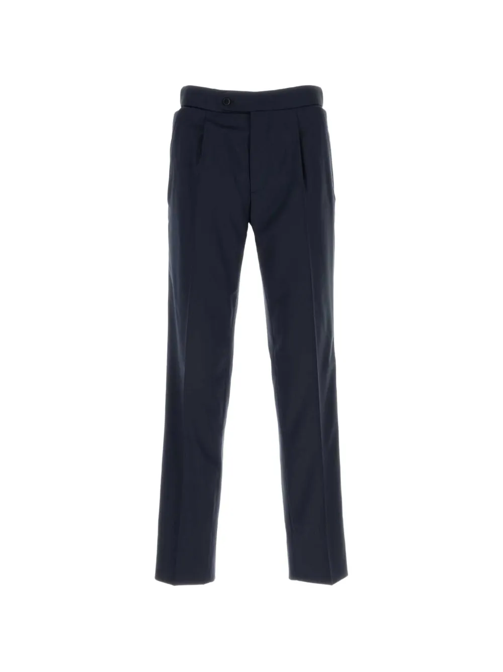 Brioni pleated wool trousers - Blu