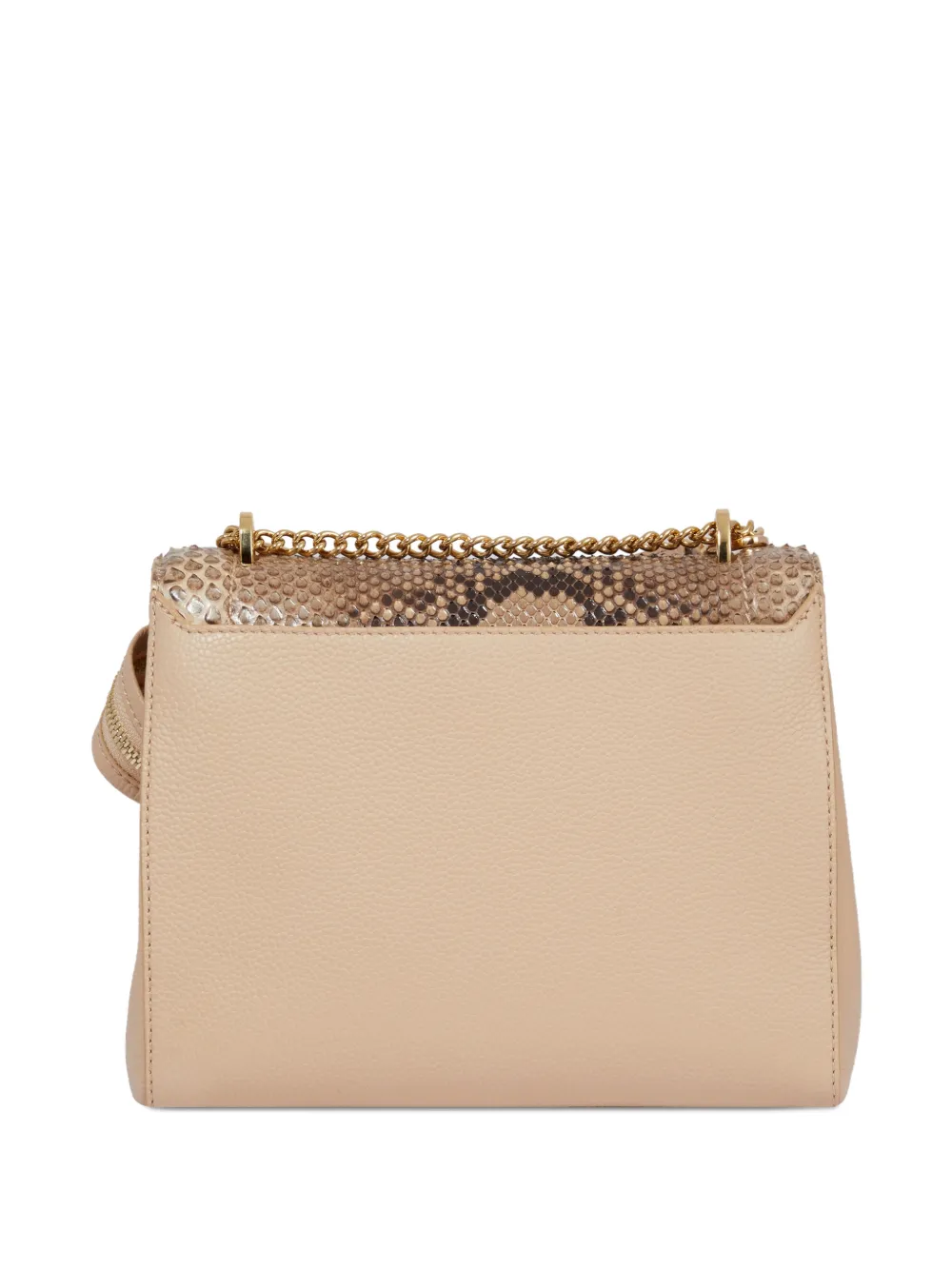 Lancel M crossbodytas met logodetail en omslag Beige