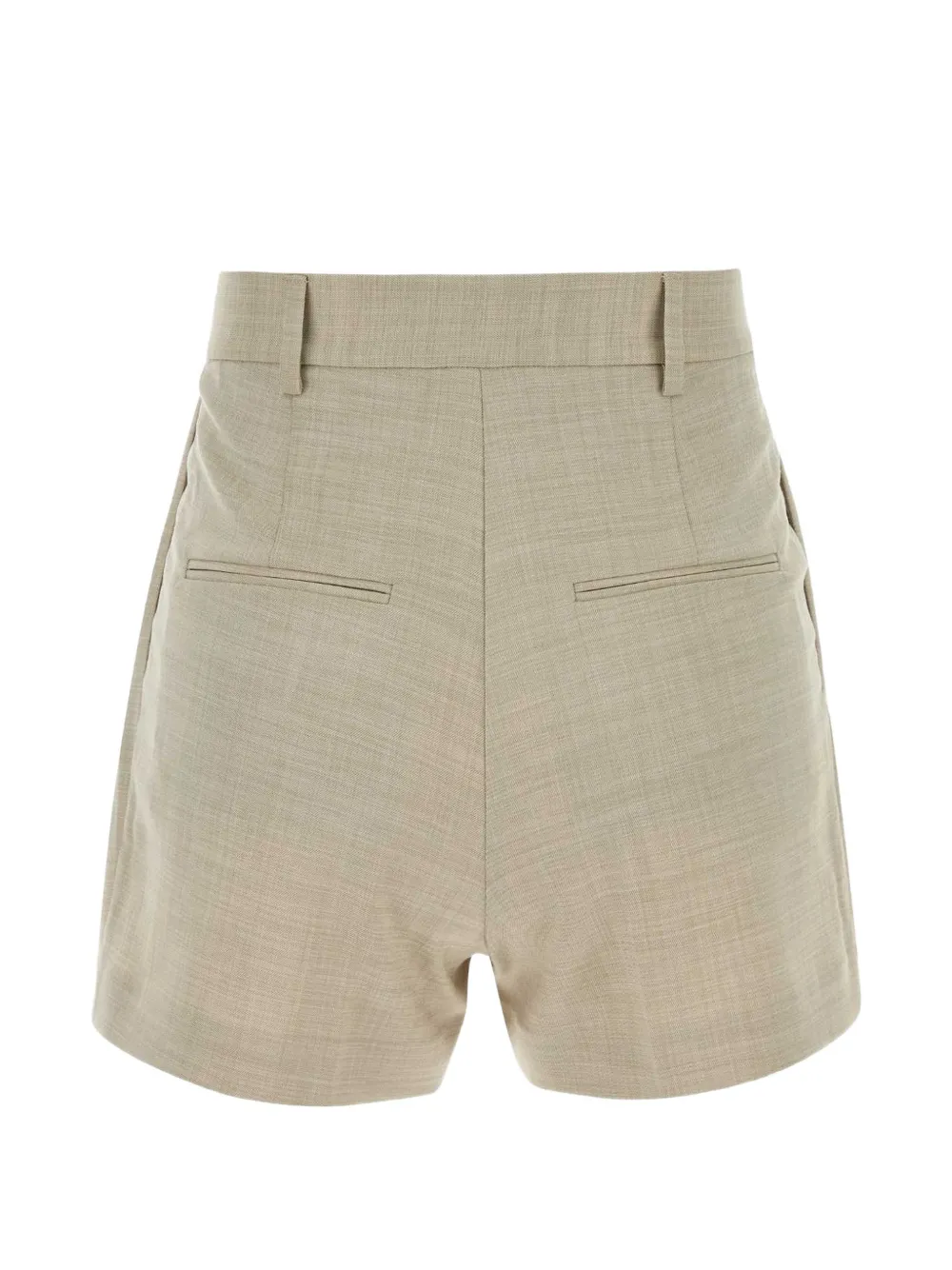  The Andamane Masha Melange Stretch Shorts - Neutrals 