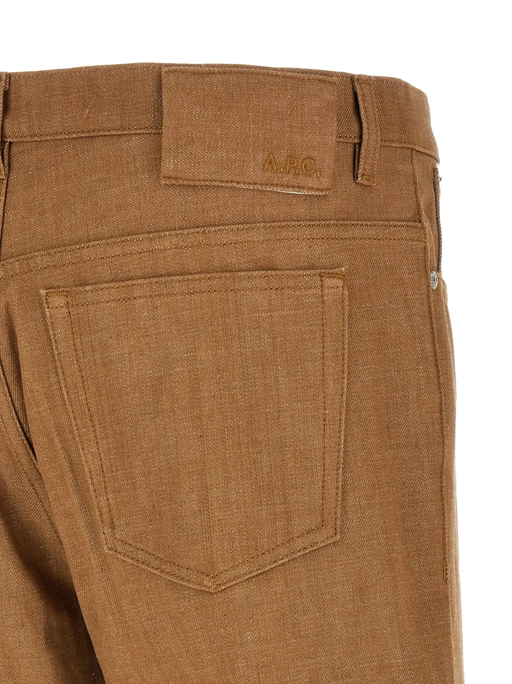  A.p.c. Arno Wide-leg Jeans - Brown 