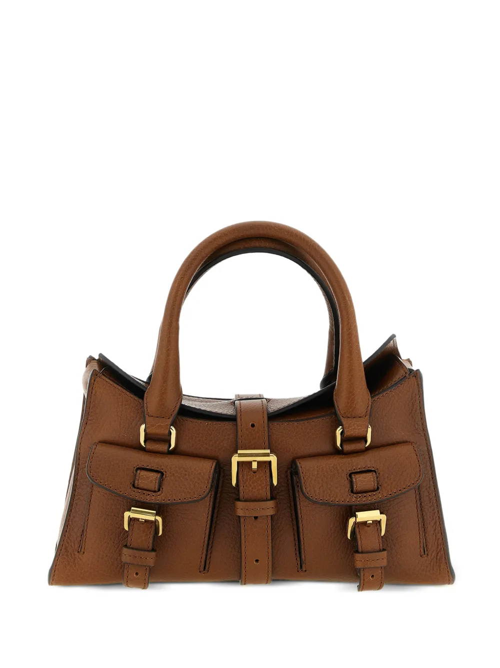 Mulberry mini Roxanne leather tote bag - Marrone