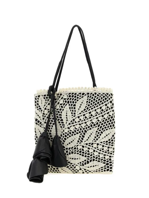 Magda Butrym Julia contrasting-crochet tote bag